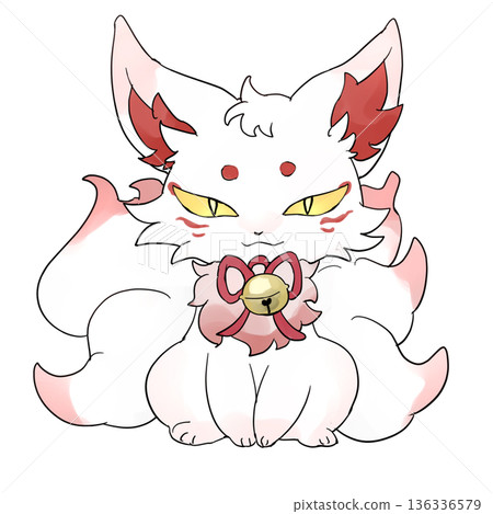 Little nine-tailed fox Little nine-tailed fox 136336579