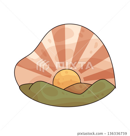 Illustration of Morning Illustration of Morning 136336739