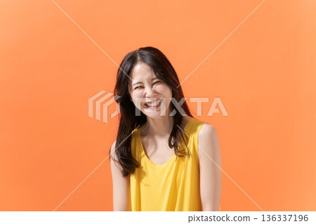 Yellow one piece woman 136337196