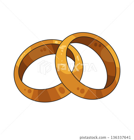 Illustration of wedding ring Illustration of wedding ring 136337641