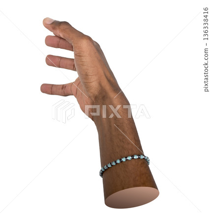 right male hand from a POV angle, with open palm and outstretched fingers in a reaching gesture. right male hand from a POV angle, with open palm and outstretched fingers in a reaching gesture. 136338416