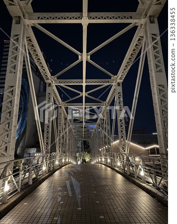 Tennozu Fureai Bridge Tennozu Fureai Bridge 136338455