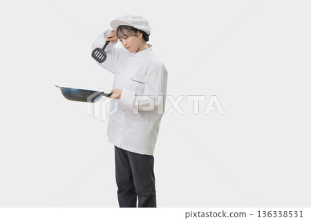 Chef cooking 136338531