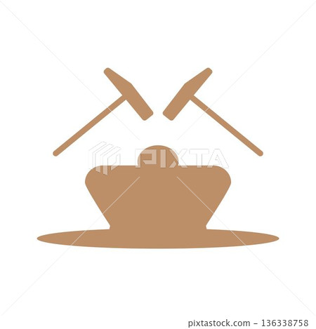 Gamelan traditional Indonesian percussion instrument icon 136338758