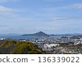 View of the Seto Inland Sea from Matsuyama General Park's observation tower 136339022