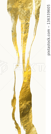 Vector White and Gold Design illustration Vector White and Gold Design illustration 136339605