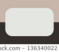 Brown background material with a gentle impression 136340022