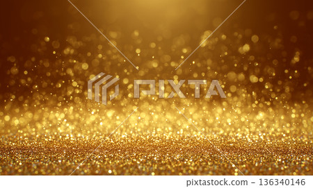 金色閃光 | 奢華背景素材 136340146