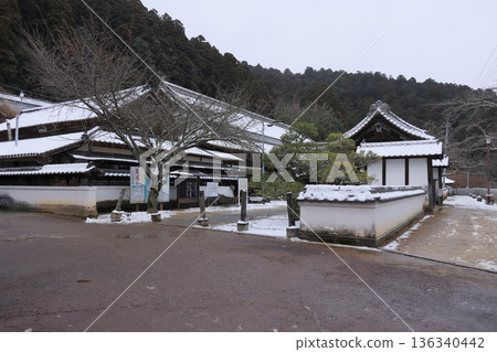 An extra sacred place on the Shikoku Pilgrimage. The snowy head temple of Hashikura-ji Temple, the 15th temple of the Shikoku Special Twenty Sacred Sites 136340442