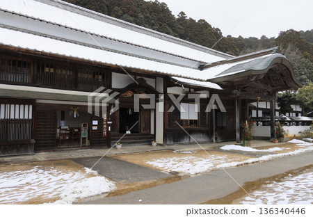 An extra sacred place on the Shikoku Pilgrimage. The snowy head temple of Hashikura-ji Temple, the 15th temple of the Shikoku Special Twenty Sacred Sites An extra sacred place on the Shikoku Pilgrimage. The snowy head temple of Hashikura-ji Temple, the 15th temple of the Shikoku Special Twenty Sacred Sites 136340446