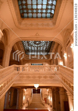 Romania, Bucharest, Palace of the Parliament, Central Hall 136340619