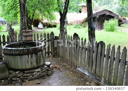Well, National Village Museum, Bucharest, Romania 136340657