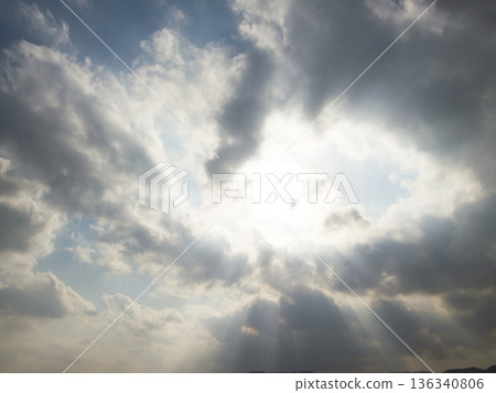 Sky photo sun contrast 136340806