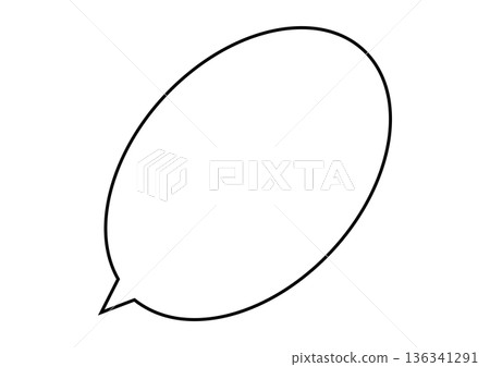Minimalistic isometric speech bubble icon with black main lines 136341291