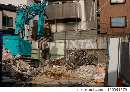 建築拆除現場 136341579