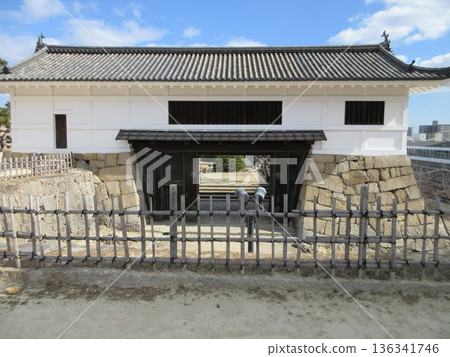Fukuyama City, Hiroshima Prefecture! Fukuyama Castle Gate 136341746