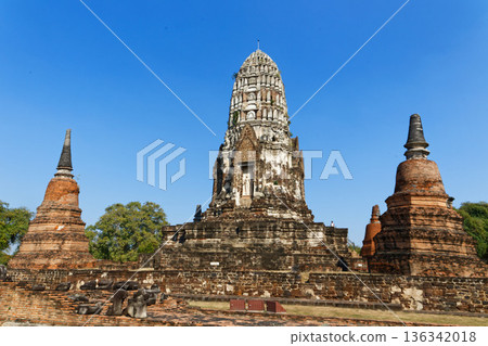 Wat Ratchaburana,大城府遺址,泰國 Wat Ratchaburana,大城府遺址,泰國 136342018