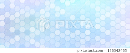 Blue abstract geometric background with hexagons Blue abstract geometric background with hexagons 136342465