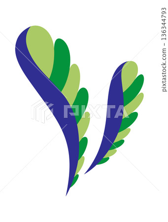 Mexican traditional flower. Ethnic embroidery decoration. Ornate folk graphic, wallpaper element. Festive mexican floral motif. Vector illustration Mexican traditional flower. Ethnic embroidery decoration. Ornate folk graphic, wallpaper element. Festive mexican floral motif. Vector illustration 136344793