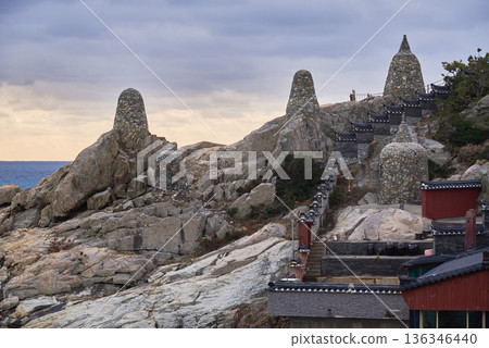 Haedong Yonggungsa Buddhist temple in Gijang-gun, Busan, South Korea 136346440