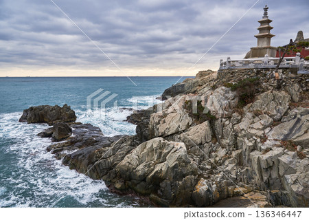 Haedong Yonggungsa Buddhist temple in Gijang-gun, Busan, South Korea 136346447