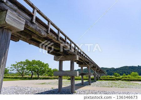 島田市靜岡縣Horai橋 136346673