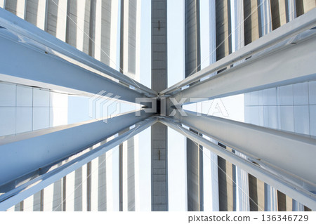 modern building in the city 136346729