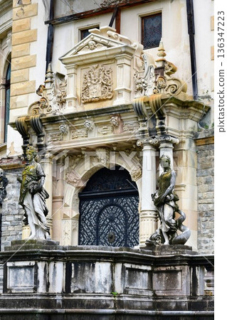 Romania, Transylvania, Sinaia, Peles Castle, Pearl of the Carpathians 136347223