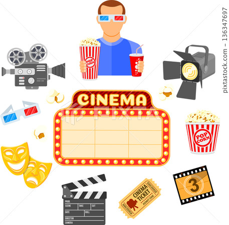 Cinema and Movie time 136347697