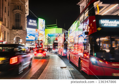 London Piccadilly Circus at night London Piccadilly Circus at night 136347866