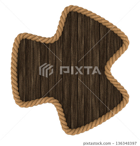 empty wooden frame of burlap sack empty wooden frame of burlap sack 136348397