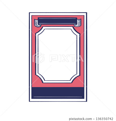 Vintage retro frame Label design Vector Graphic element Certificate template Vintage retro frame Label design Vector Graphic element Certificate template 136350742