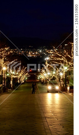 Hakodate winter scenery Hakodate winter scenery 136353900
