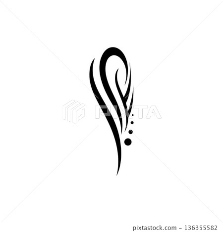 tribal pattern tattoo vector art design,tattoo tribal abstract sleeve, sketch art design isolated on white background,Simple logo. tribal pattern tattoo vector art design,tattoo tribal abstract sleeve, sketch art design isolated on white background,Simple logo. 136355582