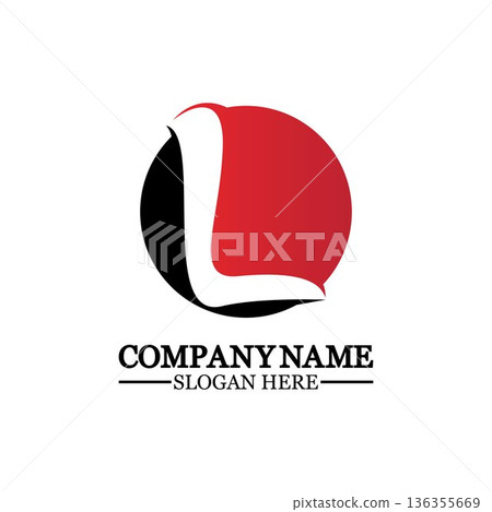 Letter L logo icon design template elements Letter L logo icon design template elements 136355669