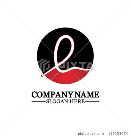 Letter L logo icon design template elements Letter L logo icon design template elements 136355674