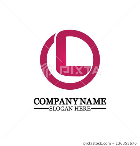 Letter L logo icon design template elements Letter L logo icon design template elements 136355676