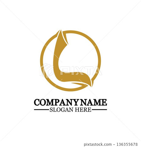 Letter L logo icon design template elements Letter L logo icon design template elements 136355678