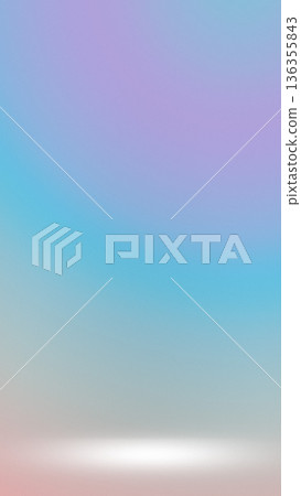 Soft rainbow studio stage background Soft rainbow studio stage background 136355843