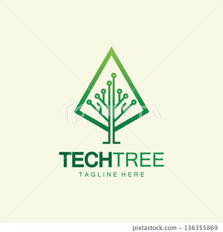 tech tree logo concept,green network technology logo vector.tech tree electrical circuit digital logo vector icon tech tree logo concept,green network technology logo vector.tech tree electrical circuit digital logo vector icon 136355869