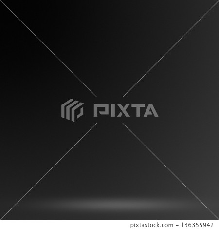 Minimal dark studio stage background 136355942