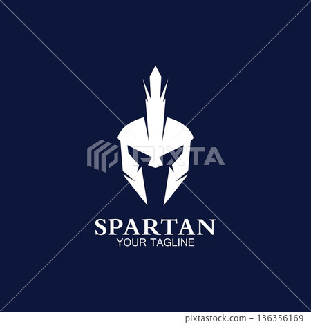 spartan logo icon designs vector 136356169