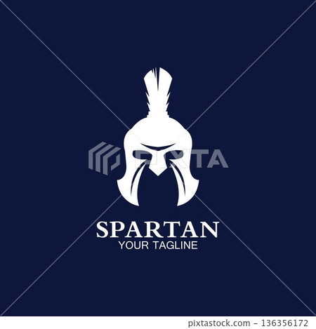 spartan logo icon designs vector 136356172