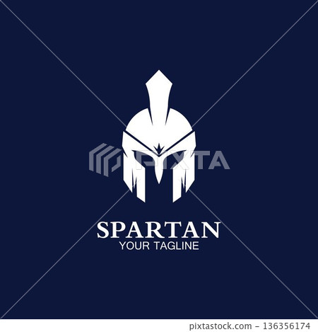 spartan logo icon designs vector 136356174
