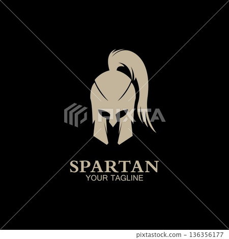 spartan logo icon designs vector 136356177