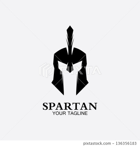 spartan logo icon designs vector spartan logo icon designs vector 136356183