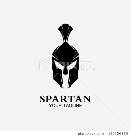 spartan logo icon designs vector 136356189