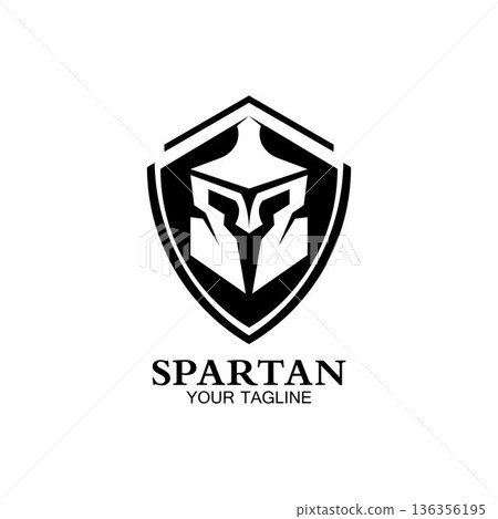 spartan logo icon designs vector spartan logo icon designs vector 136356195