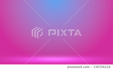 Pink and blue studio stage gradient background Pink and blue studio stage gradient background 136356228