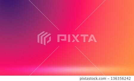 Vivid red pink purple studio stage gradient Vivid red pink purple studio stage gradient 136356242
